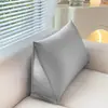 Encosto de Sofá Triângulo Sofá de Sala Combinação Tatami Bolsa Macia Almofada Removível e Lavável Janela de Canto Proteção da Cintura Almofada de Encosto