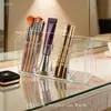 Soporte para Brochas Organizador de Brochas de Maquillaje Estante para Labiales Compartimentado Brocha para Sombras de Ojos Brocha para Cejas Soporte para Brochas de Gran Capacidad Estante para Guardar Brochas de Base