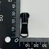 Não. 5 Puxadores de Zíper de Resina, Cabeça de Zíper Preta Eletroforética, Acessório de Fivela de Zíper para Roupas, Zíper de Barraca em Estoque