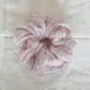 Goma para el Cabello Esponjosa Color Crema Nube 2026 Nuevo Estilo para Moño Cola de Caballo Cuerda para el Cabello Dulce Versátil Accesorio para el Cabello