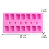 Molde de Chocolate Mahjong Mahjong Molde para Hornear Molde para Decoración de Pasteles Herramienta Shisan Yao Mahjong DIY