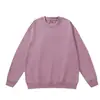 Sudadera de Color Sólido con Cuello Redondo para Mujer 2026 Otoño/Invierno Holgada Top del Sudeste Asiático Capa Base Fábrica Ropa Interior Versátil