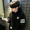 Moletom Masculino High Street Americano Outono Inverno Novo Adolescente Com Pelúcia Grossa 2026 Marca Tendência Bordado Pesado Par Top