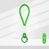 Lanyard de Color de Moda con Llavero de Peluche Trenzado Corto para Teléfono Hebilla Única Hebilla Sola Fabricante de Colgante de Llavero de Peluche En Stock Fuente