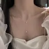 Nueva colección 2026 de collares colgantes, tendencia en Xiaohongshu, con cadenas de clavícula de borlas, accesorios únicos y elegantes para mujer
