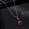 Collar de Acero de Titanio para Hombre, Colgante de Letra de Moda Hip-Hop, Cadena para Suéter Estilo Coreano, Collar Largo Estilo Lujo Ligero, Venta al por Mayor de Joyería