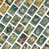 Cartas de Energia Deusa da Lua Estilo Ins 36 Peças de Cartas com Frases Inspiradoras Femininas Materiais para Diário Cartas para Decoração de Parede