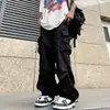 Comercio Exterior Transfronterizo Primavera Nuevos Pantalones Casuales de Trabajo Estilo Americano para Hombre, Corte Holgado, Estilo Funcional Versátil High Street Pantalones Largos al por Mayor
