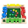 Jogo de virar digital de quatro lados em madeira para adultos e crianças, brinquedo descompressor, diversão em KTV, bar, festa, pedido de bebida
