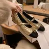 Zapatos Mary Jane de Cuero con Suela Plana, Acolchados Estilo Chanel, con Plataforma Interior, Forro Peludo, Zapatos de Ballet Individuales para Mujer, Nuevos Modelos de Primavera y Otoño