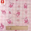 Tela de algodón 100% estampada digitalmente, con animales de dibujos animados frescos y lindos, adecuada para ropa infantil, vestidos de muñecas, bolsos y telas hechas a mano.