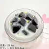Accesorios de Resina para Comida y Juego, Estilo Celebridad de Internet, Imanes para Refrigerador Hechos a Mano DIY de Polvo de Hielo de Agua Azucarada, Adornos 3D, Decoraciones para el Hogar