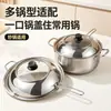 Tapa de olla transparente anti-salpicaduras de acero inoxidable para uso doméstico, tapa de vidrio transparente universal para ollas de cocina, tapa de olla con mango anti-salpicaduras de aceite