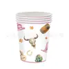 Nuevo Juego de Vajilla de Papel, Servilletas y Artículos de Decoración para Fiesta de Cumpleaños Infantil de Niña con Temática de Mezclilla Rosa
