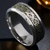 Anillo de Engranaje Personalizado para Hombre Amazon Transfronterizo Anillo de Acero de Titanio Tendencia Hip-hop Europeo y Americano ins Anillo de Dedo Venta al por Mayor