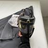 Outono e inverno novo saco pequeno feminino 2023 moda cachecol portátil cilindro bolsa textura versátil retro ombro mensageiro bolsa