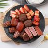 Simulación Modelo de Cerdo Dongpo Llavero de Cerdo Estofado Bloque de Res Bistec de Cerdo Falso Accesorios para Fotografía Decoración de Cocina