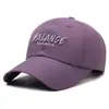 Boné de Beisebol Bordado com Letra Tridimensional Estilo Coreano Secagem Rápida Moda Casual Estilo Americano Versátil Unissex Chapéu de Sol
