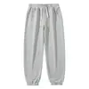 Artículos en Stock821 2302 Algodón Casual Popular Invierno Forro Polar Cálido Engrosado Pantalones Deportivos de Chándal Pesados