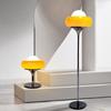 Lâmpada Cogumelo Luminária de Chão Sala de Estar Quarto Bauhaus Lâmpada Tarte de Ovo Média Ins Retrô Vidro Celebridade da Internet Luminária de Mesa Sem Fio