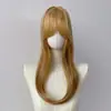 Extensiones de cabello de moda transfronterizas europeas y americanas para cubrir el cabello gris, con una red de seda mate color rosa y flequillo lateral, venta al por mayor desde el fabricante