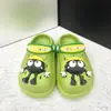 Adecuado para Accesorios Crocs Serie de Animales de Dibujos Animados Lindo DIY Decoración de Flores para Zapatos Estéreo Cruz Accesorios Hebilla para Zapatos