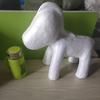 Molde de espuma de oso blanco DIY creativo hecho a mano material para arreglos florales Día de San Valentín oso rosa juguete