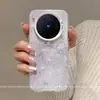 Adecuado para funda de teléfono vivox300, fresco y simple, vivox200pro nuevo diseño floral de pintura al óleo de alta gama