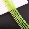 Cuentas Redondas de Calcedonia Uva Pulseras de Cuentas Hechas a Mano DIY Accesorios para Collares Accesorios de Cuentas Budistas Fabricante de Cuentas de Cristal