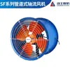 Ventilador Axial Linggong SF 220V/380V Industrial Alta Potencia Ventilador de Extracción para Conductos Enfriamiento de Taller
