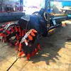 Cabeça de corte acionada hidraulicamente funciona suavemente braço de corte espiral tridimensional cabeça de corte cabeça de corte de dragagem