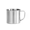 Taza Mug de Acero Inoxidable 304 de Venta Caliente Transfronteriza, Taza de Doble Capa Aislada y Antiescaldante, Vaso de Agua estilo Ins con Tapa, Taza de Café al por Mayor