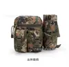 Venta al por mayor del fabricante Bolsa de Cintura para Botella de Agua de Tela Oxford Bolsa Deportiva de Viaje al Aire Libre Bolsa para Ciclismo Camping Bolsa de Almacenamiento Multifuncional Bolsa para Botella de Agua