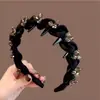 Diadema de Lujo Brillante con Dientes, Diadema Antideslizante, Accesorio para el Cabello de Lujo Ligero, Pinza para el Cabello, Accesorio para el Cabello para Lavarse la Cara