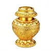 Jarrón Tesoro Moderno de Pueblo de Xizang, Jarrón Tesoro Mani de Cobre, Adorno Decorativo para Sala de Estar del Hogar, Jarrón con Símbolos Auspiciosos Ocho Reyes Dragón