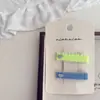 Pinza para el pelo geométrica para niños Nian Nian, nuevo y lindo oso con flores, pinza lateral, pinza para el flequillo