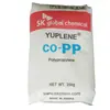 Polipropileno PP Korea SK de alto flujo y alto impacto B380G de alto brillo para piezas de electrodomésticos