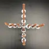 Suministro directo de fábrica de mechas de vela cruzadas, velas de aromaterapia, virutas de madera, mechas hechas a mano, mechas de madera para tazas de bricolaje.