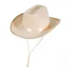 Fabricante de Sombrero de Vaquero con Ribete Blanco Leche para Niños Sombrero Vaquero Occidental Blanco Crudo Sombrero de Vaquero con Ribete Blanco y Negro Amazon