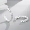 Brincos Novos Estilo Padrão Lâmina Formato C Europeus e Americanos Exagerados Ornamentos de Orelha Estilo Ins Celebridade da Internet Coração de Menina Pequenos Acessórios Grandes Círculos Redondos Brincos Pendentes