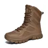 Botas de Combate Nuevas de Gran Tamaño Transfronterizas para Hombre, Impermeables, Antideslizantes, Transpirables, Botas Tácticas, Botas de Combate de Caña Alta, Botas de Entrenamiento de Campo