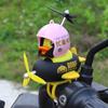 Lindo Pato Amarillo Submarino Adornos de Pato para Coche Motocicleta Autopropulsada Motocicleta Eléctrica Adornos de Coche a Batería Accesorios