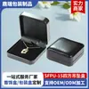 Caja de Joyería, Caja para Pulsera y Anillo, Caja de Almacenamiento de Joyería de Piel Sintética, Caja Cuadrada para Empaque de Colgante, Caja para Aretes y Collares