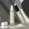 Nuevo Estilo Simple Delgado Recto Redondo Set Botella 80ml Agua Crema Esencia Rocío Puro Botella Botella de Crema Productos para el Cuidado de la Piel Botella de Vidrio