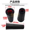 1.8/2/3/4-20 protección de cable red de alimentación hebilla de cola de cola de camarón para juguetes USB mantenimiento DIY de pequeños electrodomésticos