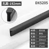 Manija Moderna Minimalista para Puerta de Armario Negra Herrajes para Puerta de Gabinete de Cocina Cajón Manija de Puerta de Gabinete Grande