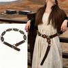 Cadena de Cintura Estilo Retro Bohemio, Cuerda de Cintura Tejida a Mano, Cinturón Estilo Étnico, Accesorios de Borlas de Alta Gama, Exquisito