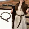 Cinturón Versátil Trenzado con Borlas Estilo Bohemio Resort Decoración de Cintura para Mujer Cadena de Cintura Casual para Mujer Estilo Coreano Exótico