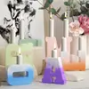 Molde para Portavelas Letra Capital DIY Amapola Portavelas de Aromaterapia Adorno de Yeso Molde de Silicona Venta al por Mayor
