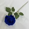Simulação de casamento fábrica de flores Safira céu estrelado pendurado decoração seda flor casamento estrada arco de chumbo teto falsa fileira de flores